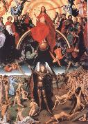 Hans Memling Last Judgment Triptych oil on canvas